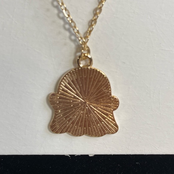 White Ghost Dangling Drop Darrings and Ghost Necklace - Picture 5 of 5